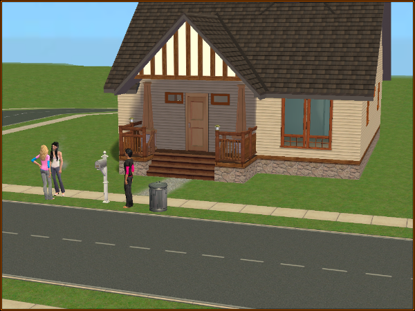 Sims 2 Default Replacement Terrain - Mallow Meadow
