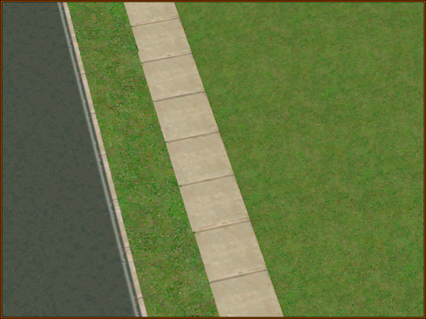 Sims 2 Default Replacement Terrain - Mallow Meadow