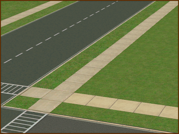 Sims 2 Default Replacement Terrain - Mallow Meadow